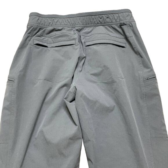 Kuhl Light Grey Hiking Outdoorsy Bootcut Cargo Pants Medium - Picture 6 of 7